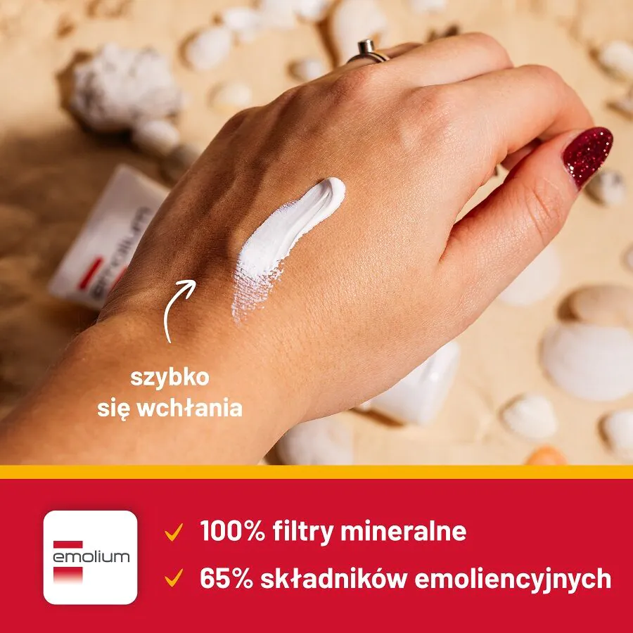 Emolium Suncare Mineralny krem ochronny SPF50+