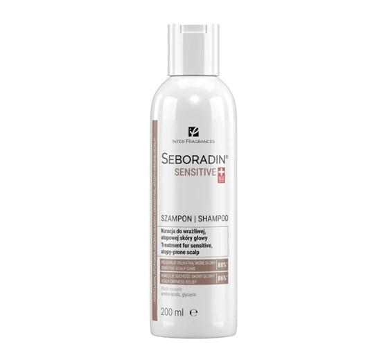 Seboradin Sensitive szampon-kuracja do wrażliwej, atopowej skóry głowy 200 ml