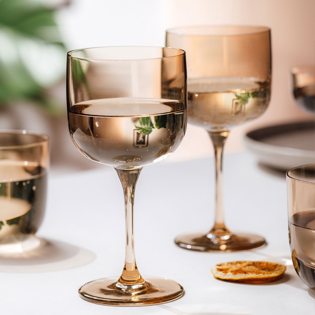 Villeroy & Boch vīna glāžu komplekts, 2 daļas, modelis “Like Clay” – 1 daļa