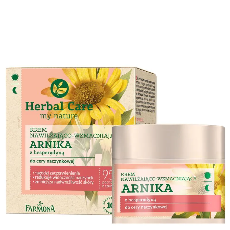 Herbal Care Krem nawilżająco-wzmacniający Arnika z hesperydyną