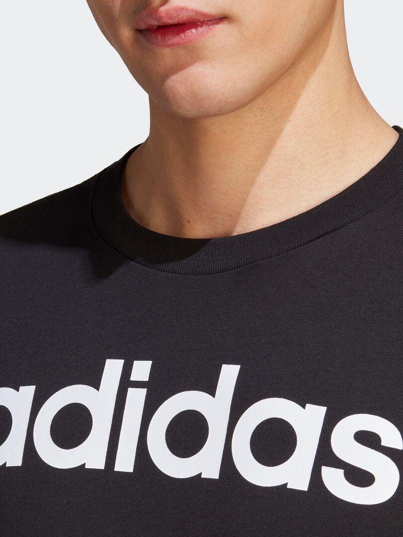 'adidas' T-shirt - ZWART