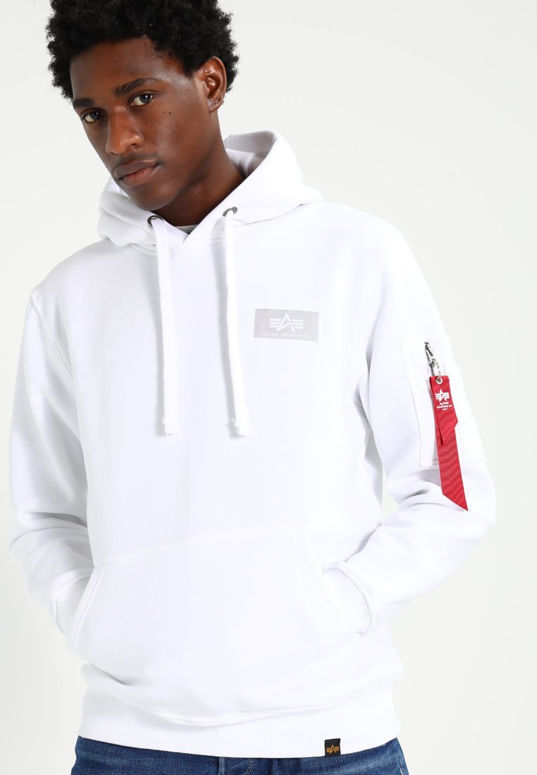 Alpha Industries UNISEX - Hoodie - wit