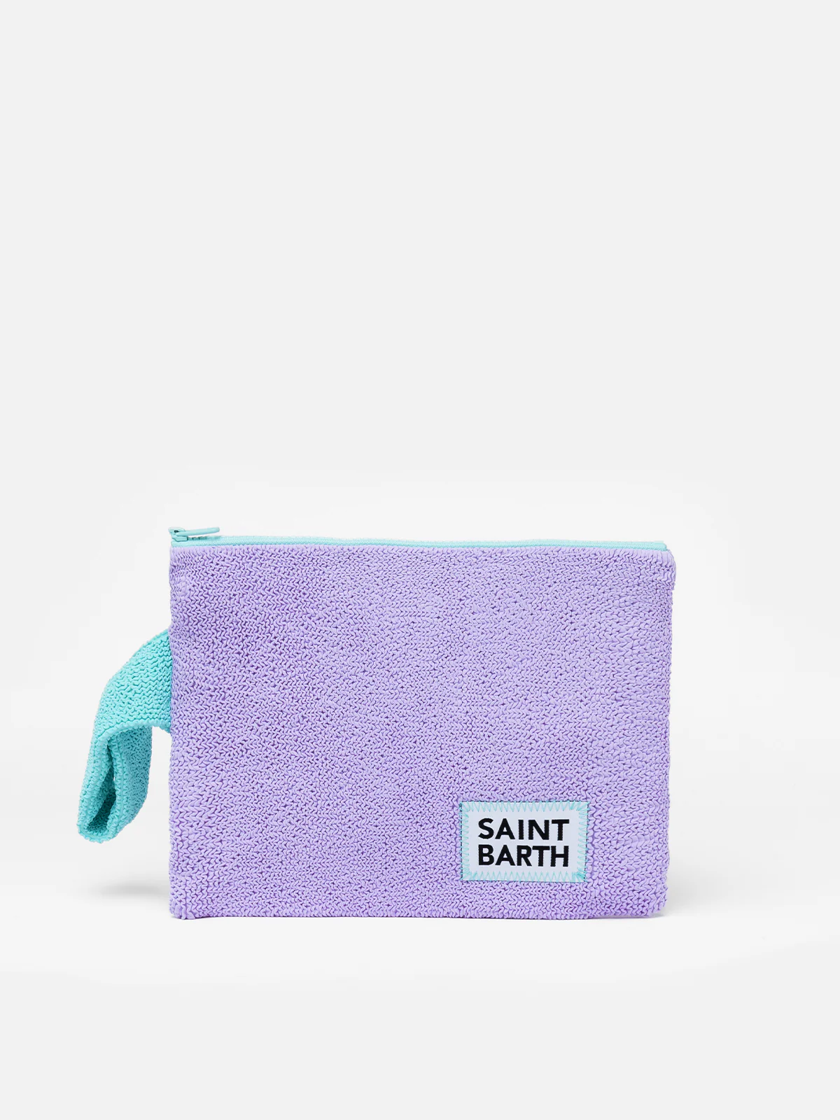 Pareasy paarse crinkle clutch tas