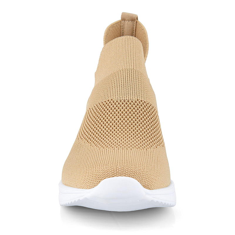Aå Sko str. 36-41 med kilehæl beige