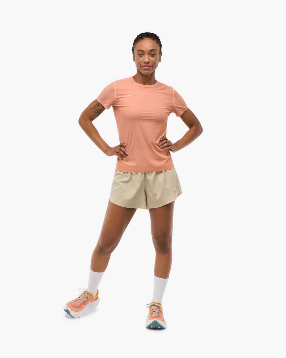 HOKA Airolite Run Top Dry Clay