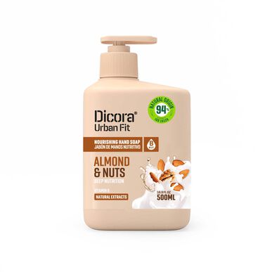 „Dicora“ kreminis skystas rankų muilas su migdolų ir graikinių riešutų kvapu, 500 ml