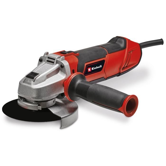 Einhell Meuleuse d'angle 125mm TE-AG 125/1010 CE Q (1010W, écrou à fixation rapide) Livré sans disque de coupe