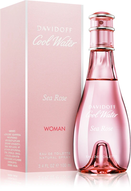 Davidoff Cool Water Woman Sea Rose tualetes ūdens sievietēm