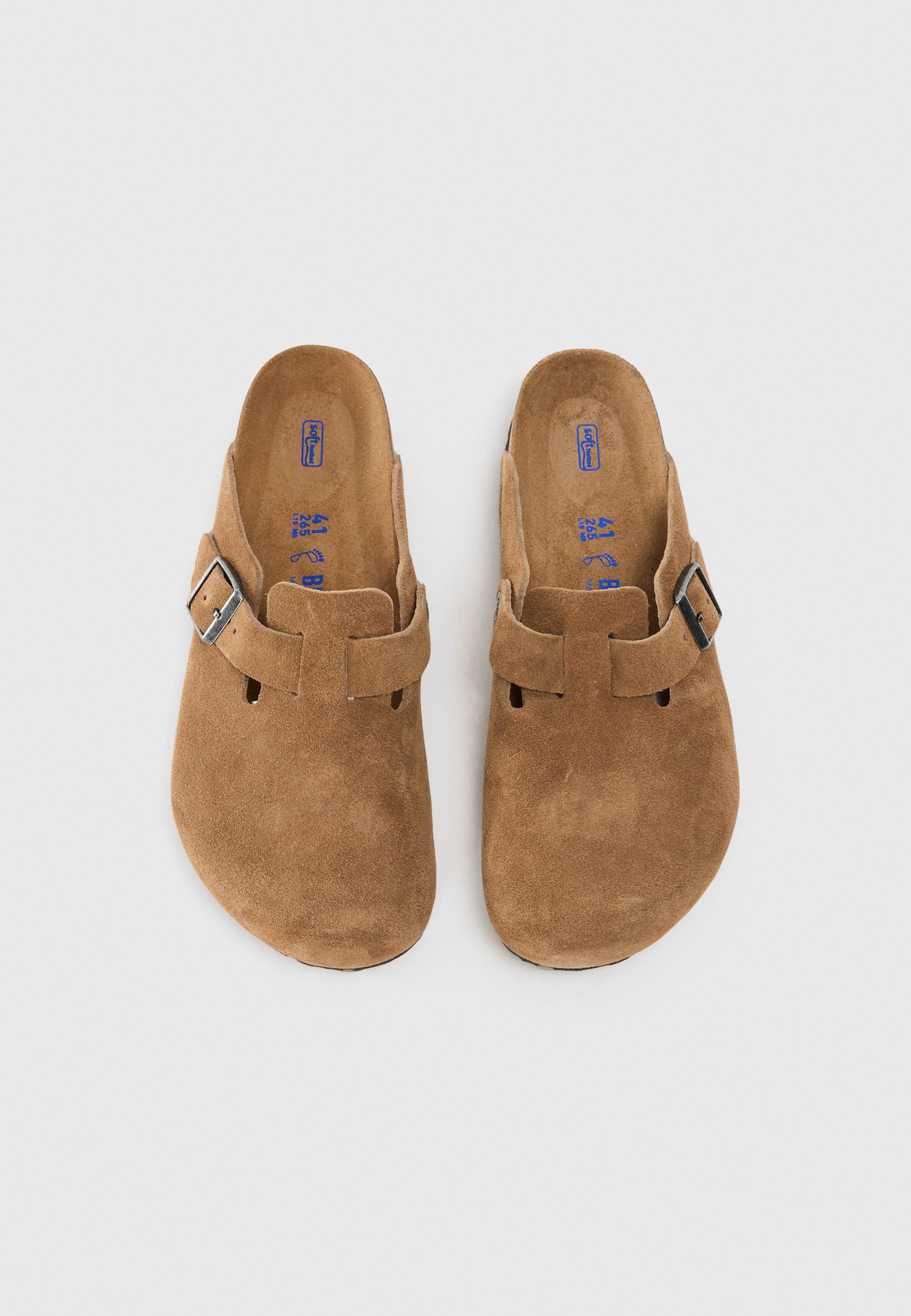 Birkenstock BOSTON UNISEX - Pantoletten - Dunkelbraun
