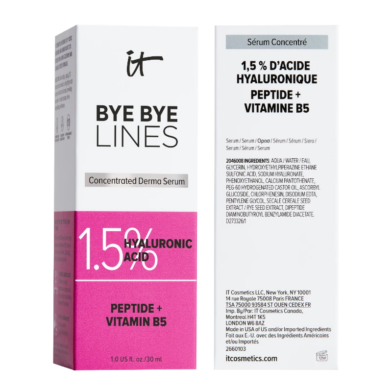 Ser cu acid hialuronic Bye Bye Lines 30 ml - IT Cosmetics