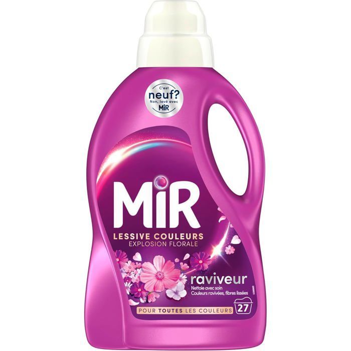 Mir - Lot de 2 lessives liquides - Couleur Explosion Florale