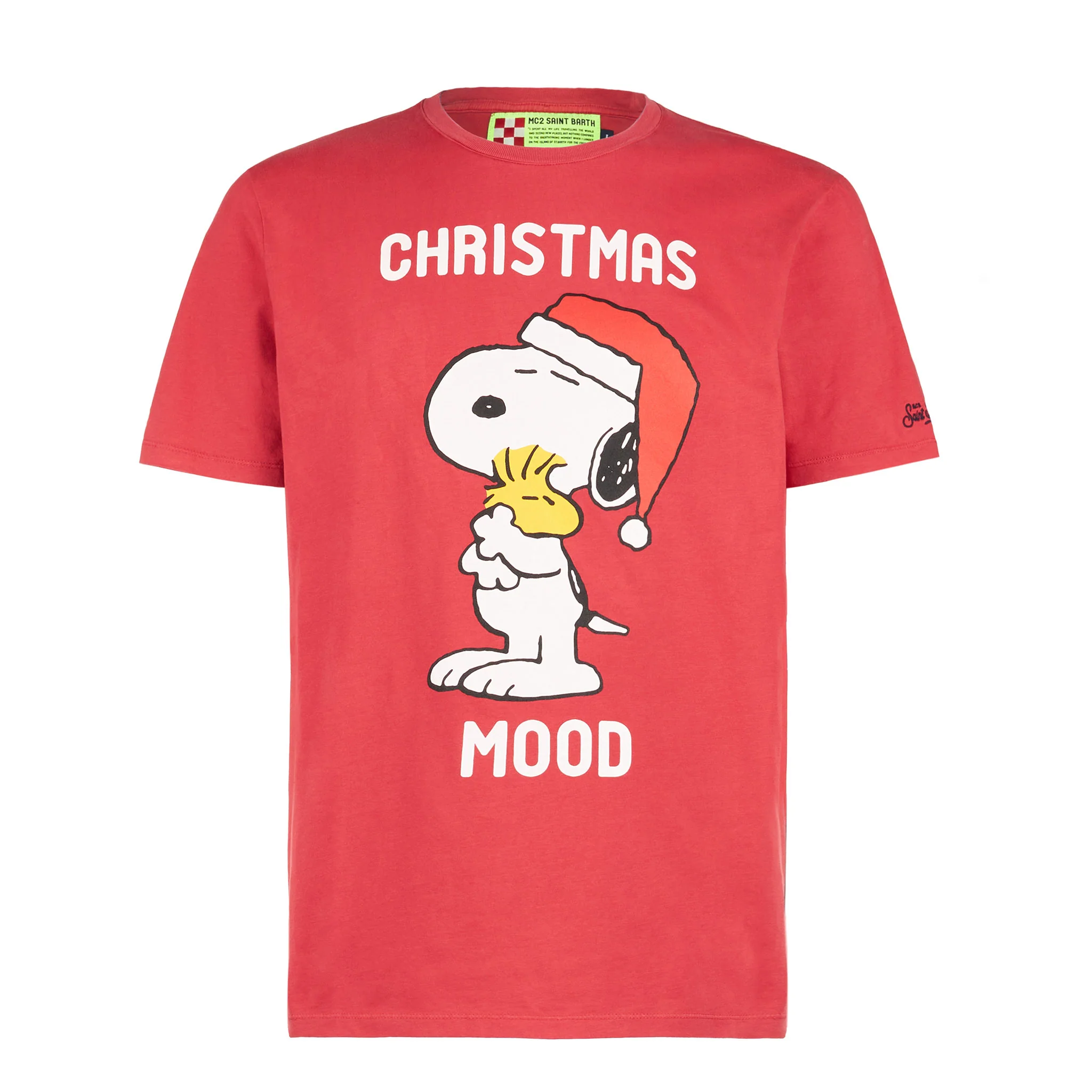 Zwaar katoenen T-shirt voor heren met Snoopy-print | Speciale editie