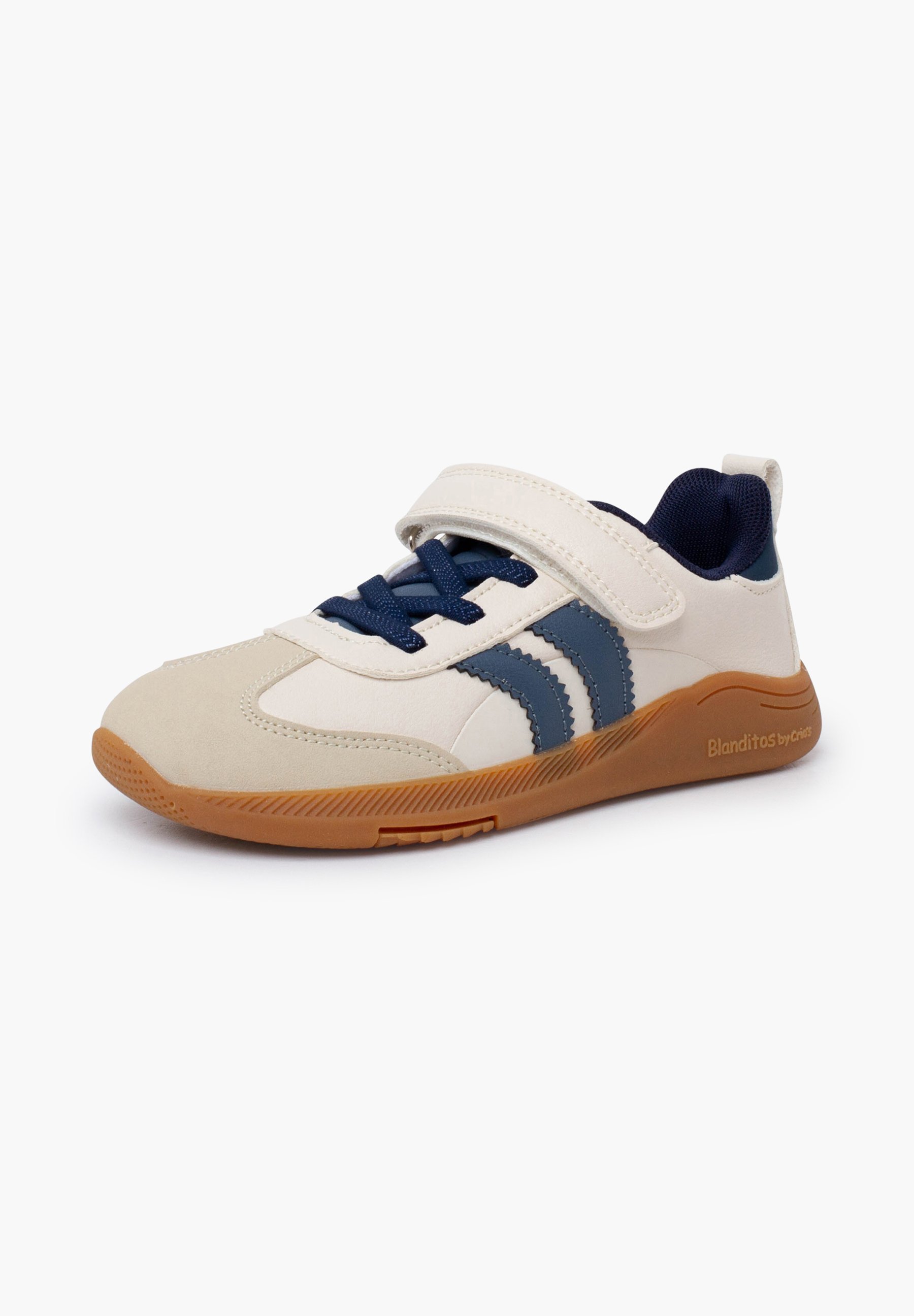 Pisamonas Babyschoentjes - beige en azul