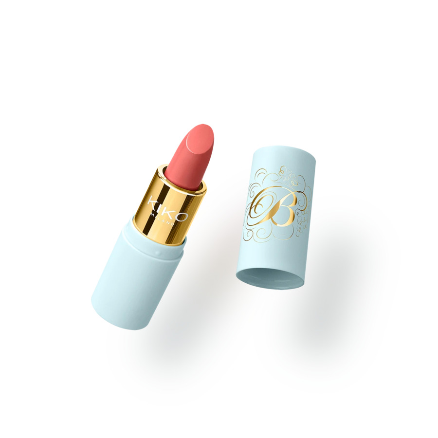 BRIDGERTON BALLROOM BEAUTY SATIN SHINE LIPSTICK 02 Juicy Apricot