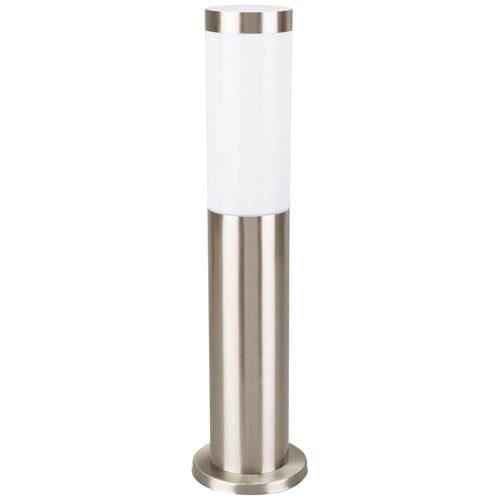 Bolardo exterior ELTRA - Acero inoxidable mate - IP44 - E27 - 20W máx. - Bombilla no incluida