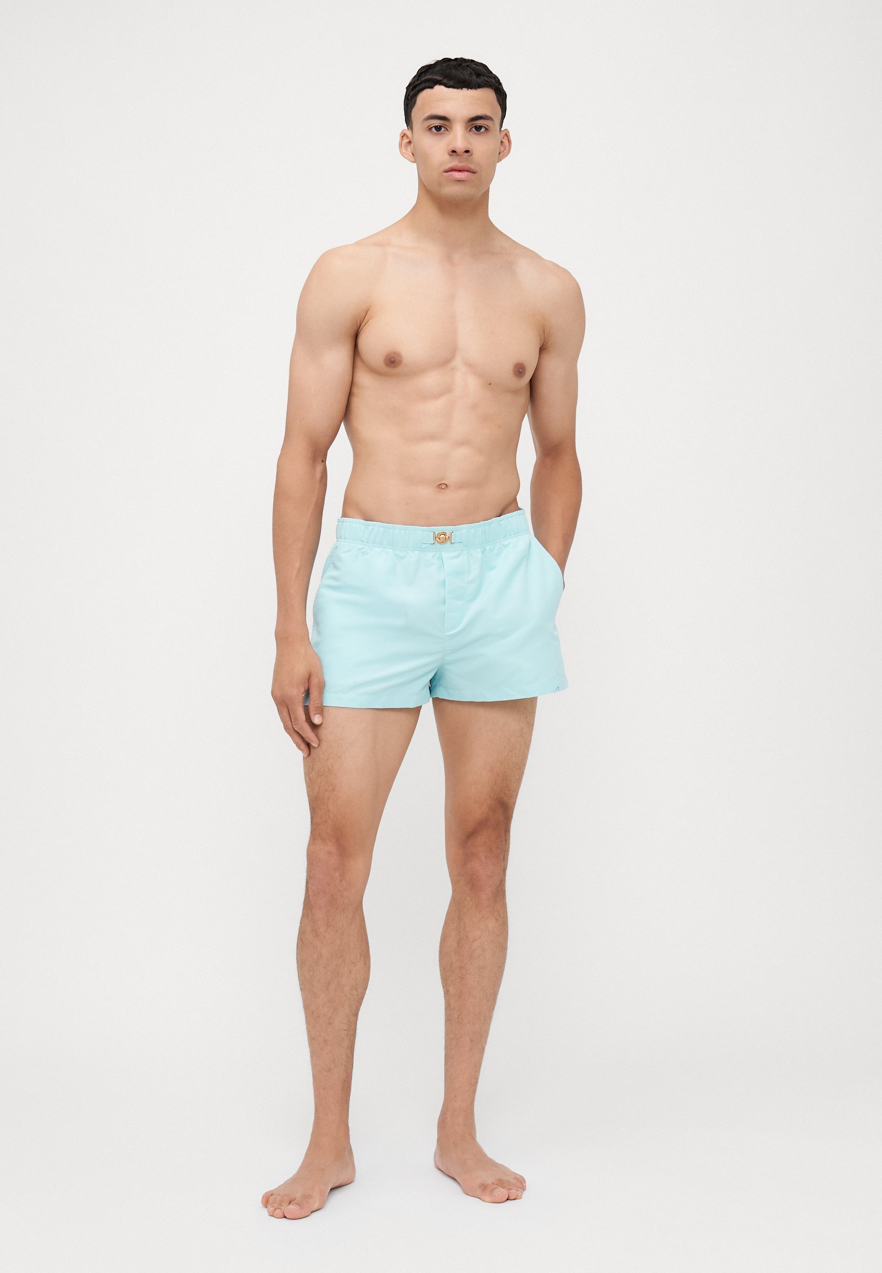 Versace SWIM MODULO BIGGIE - Kupaće hlačice - celeste