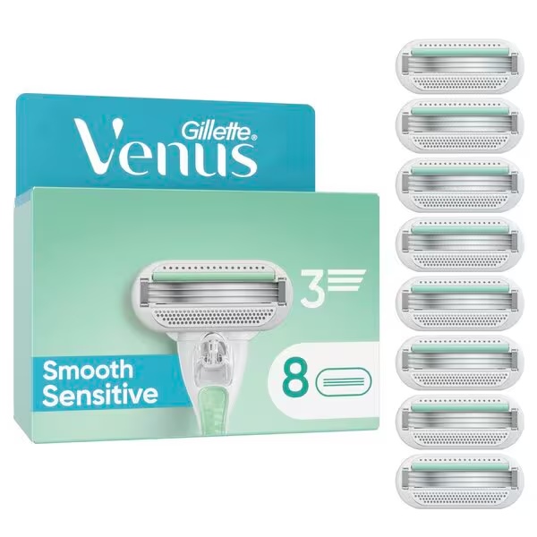 Gillette Venus Smooth Sensitive britvice<br>8 komada
