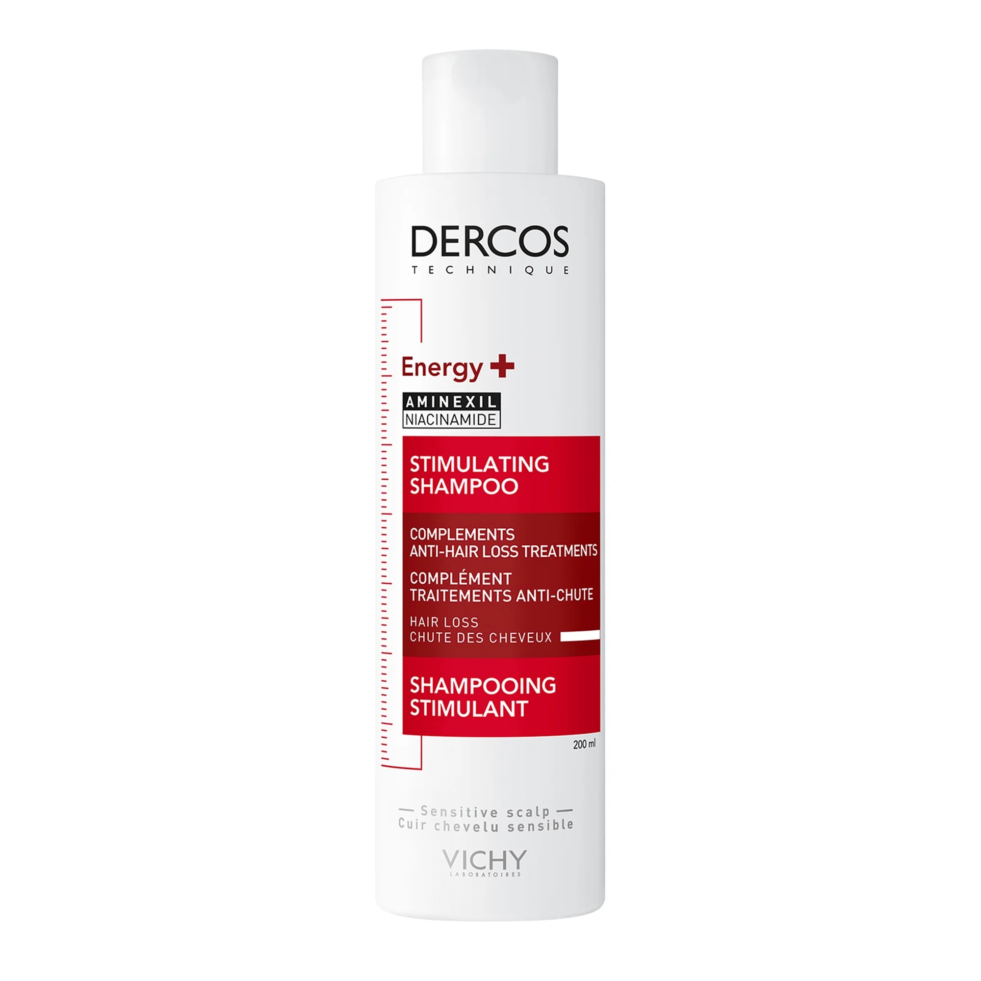 VICHY Shampoing énergisant Vichy Dercos 200 ml Effet revitalisant pour cheveux cassants