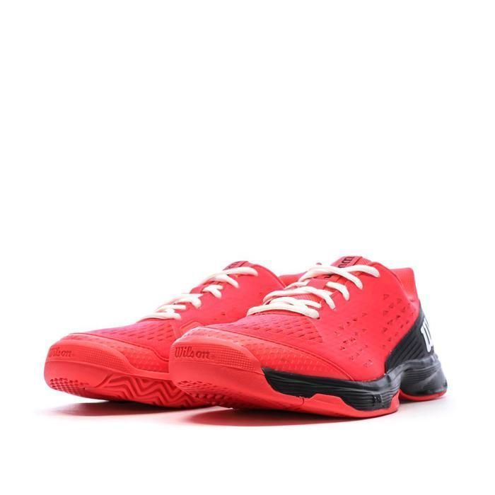 Chaussures de tennis - WILSON - RUSH PRO - Junior - Rose / Noir - Toutes surfaces - PE 2024