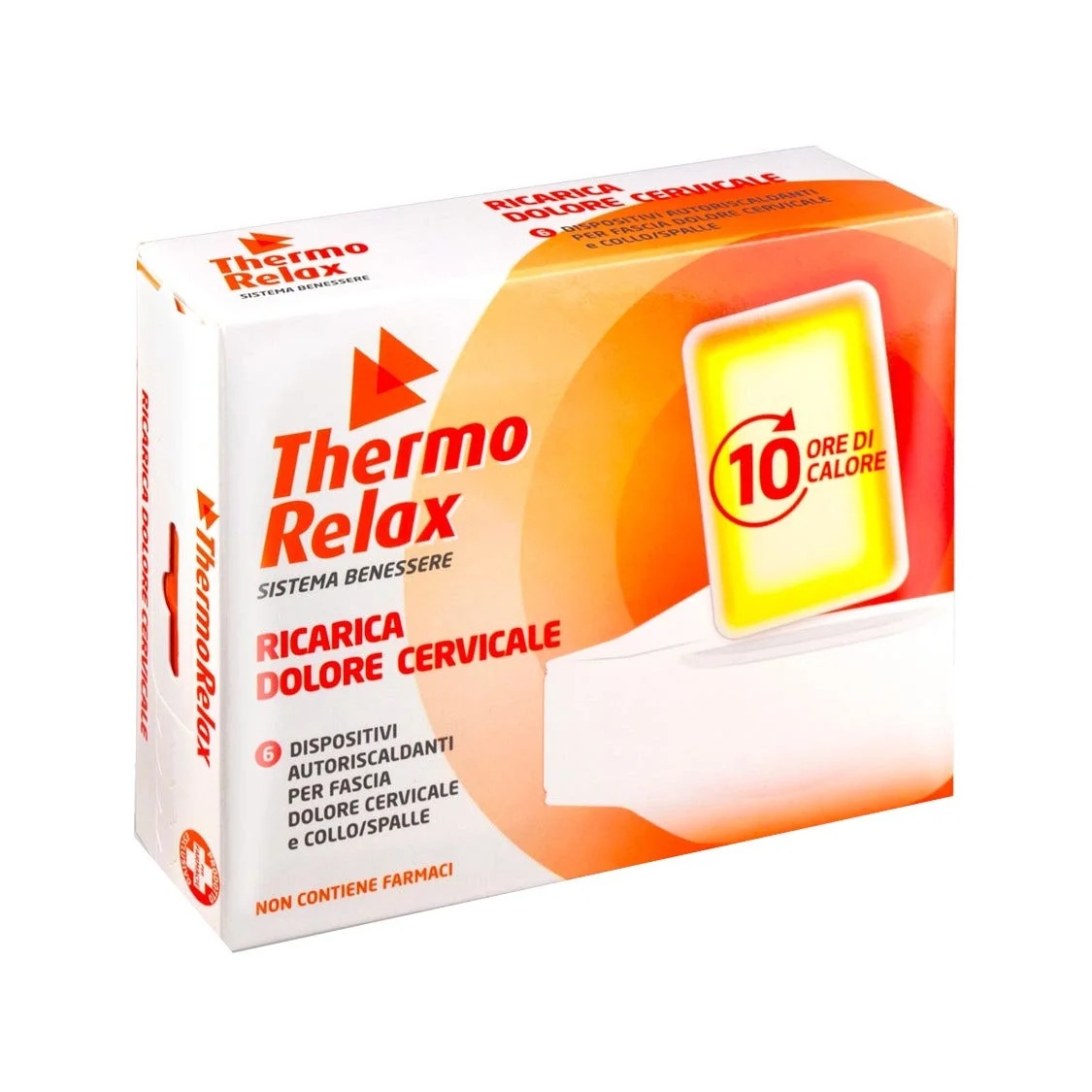 THERMORELAX Thermorelax Ersatzfüllung für Nackenschmerzgürtel, 6 selbsterwärmende Geräte