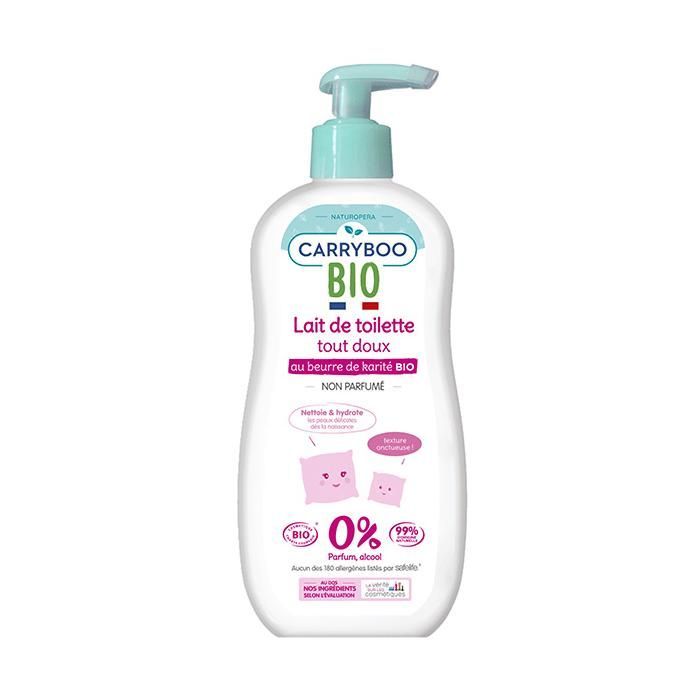 Carryboo Gentle Cleansing Milk with Organic Shea Butter 500ml