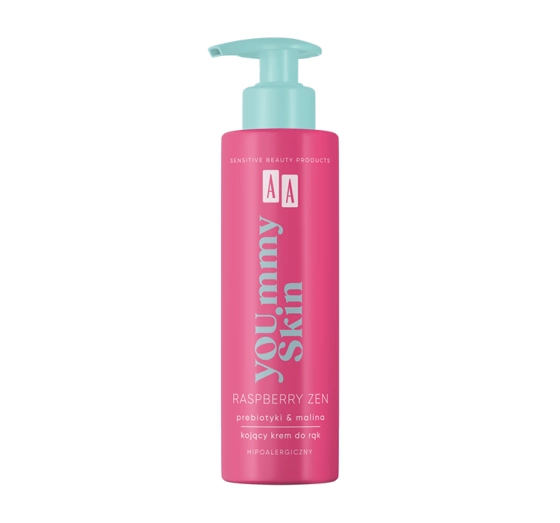 AA You.mmy Skin kojący krem do rąk Raspberry Zen 200 ml