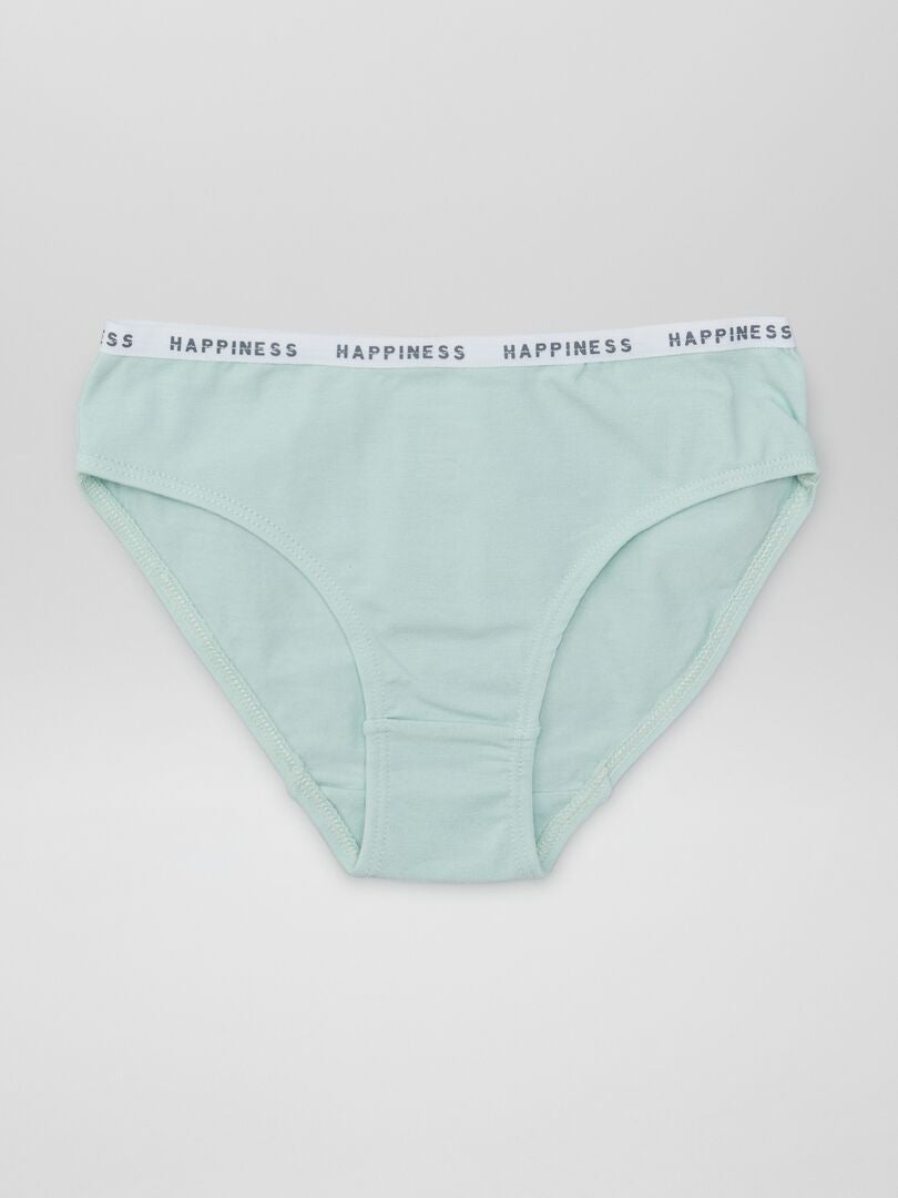 Conjunto de 4 calcinhas com estampa animal - ROSA