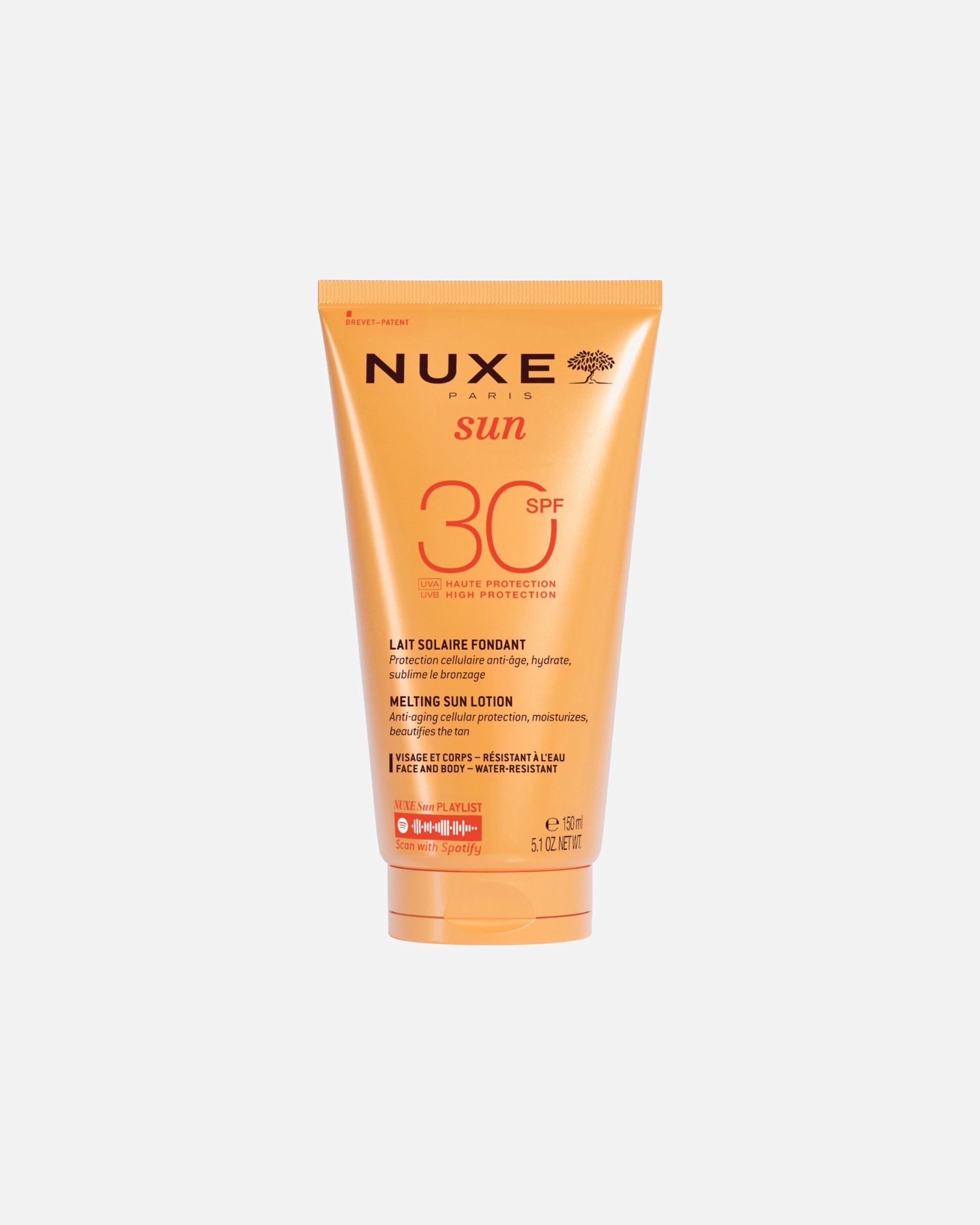NUXE Sun Delicious apsauginis losjonas nuo saulės su aukštu apsaugos nuo saulės faktoriumi 30–150 ml