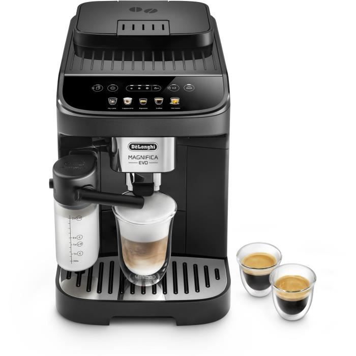 Cafetera espresso De'Longhi Magnifica Evo con molinillo incorporado - ECAM290.61.B - 5 recetas - Negra