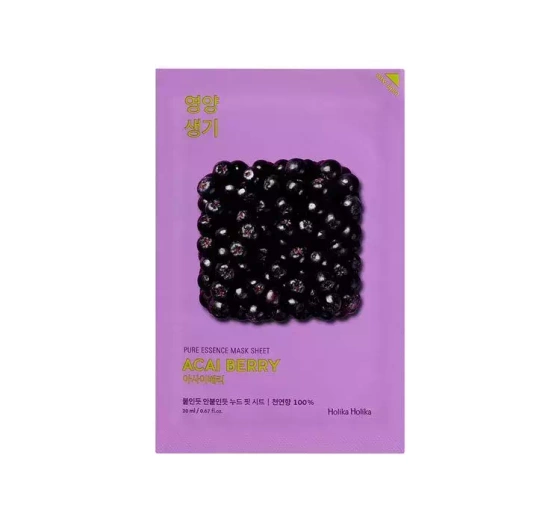 Holika Holika Pure Essence Acai Berry maseczka do twarzy