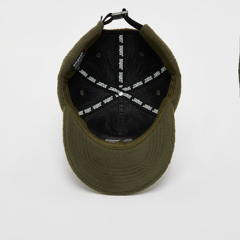 Gewebtes Etikett, Basic-Logo, Polar-Fleece-5-Panel-Kappe
