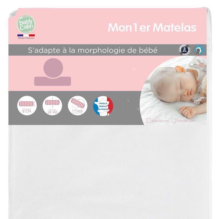 Colchón para bebé 70x140 Eco - Babycalin