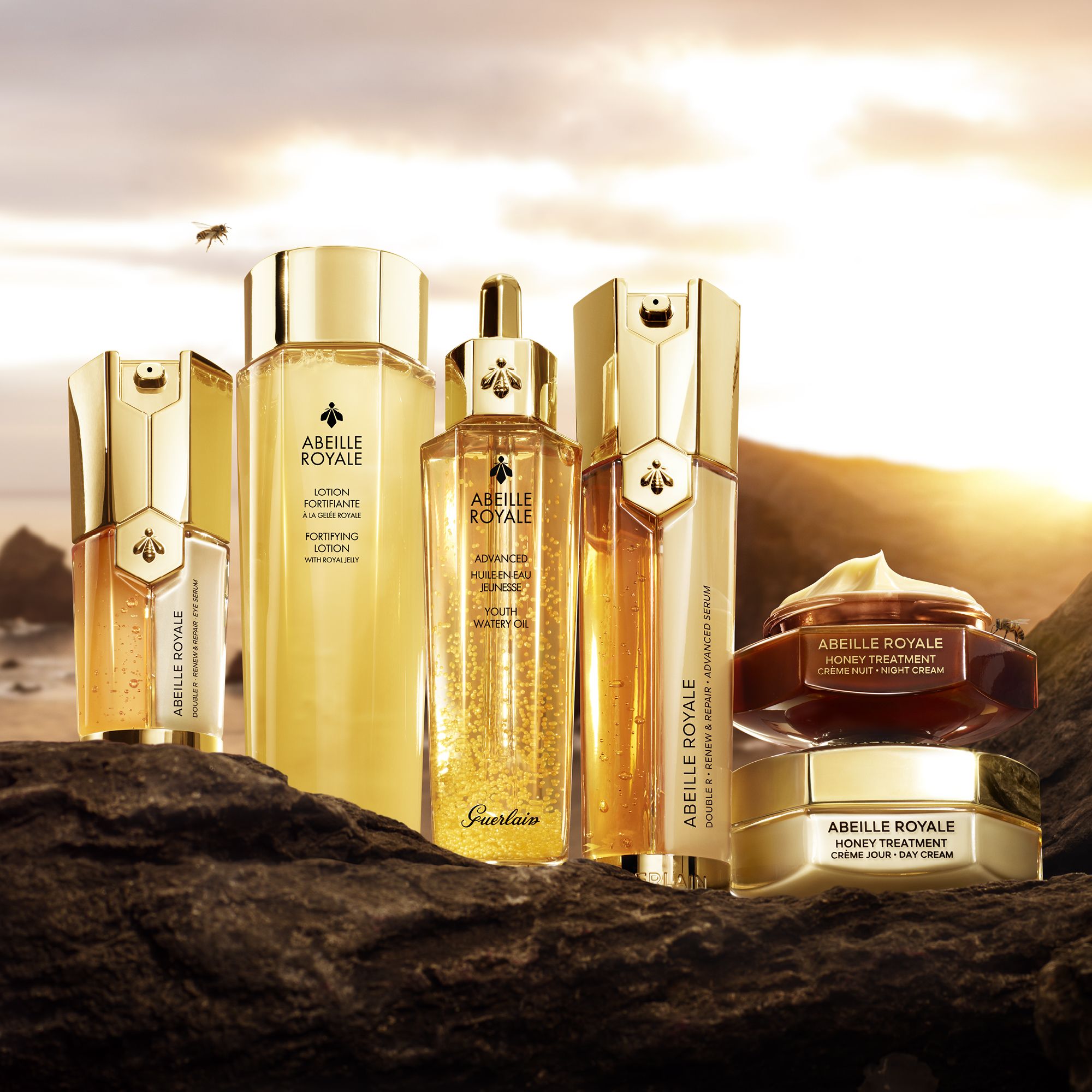 Abeille Royale Anti-Aging Program Youth Water Oil Луксузни поклон сетови