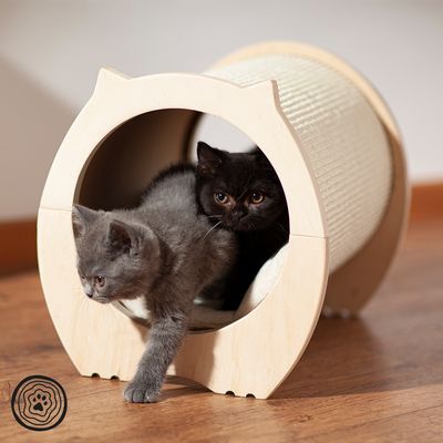 Krabmat/kattenmand van Natural Paradise - Pioenroos