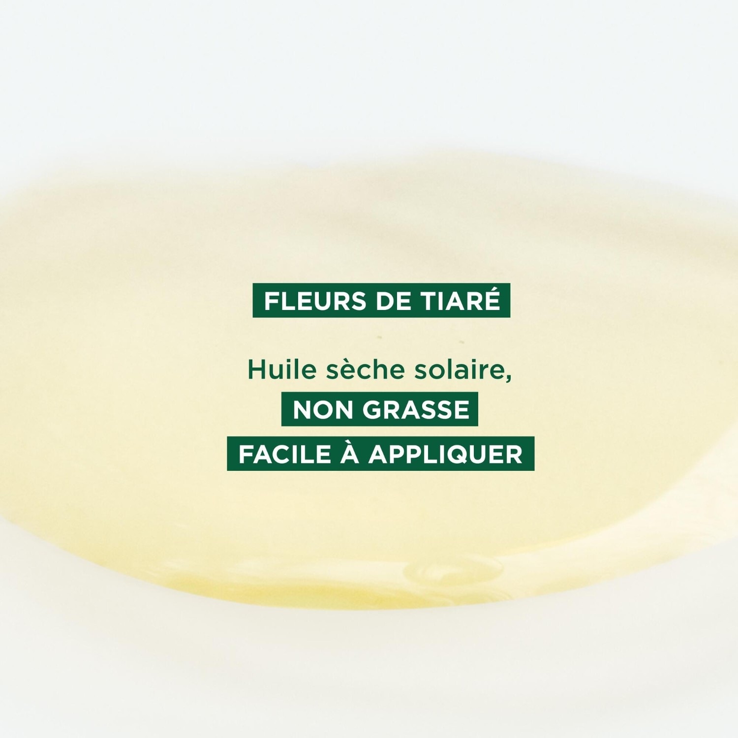 Klorane Huile sèche solaire SPF 30 au Monoï et Tamanu BIO