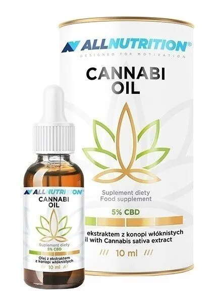 Allnutrition Cannabi Oil 5% CBD, Płyn