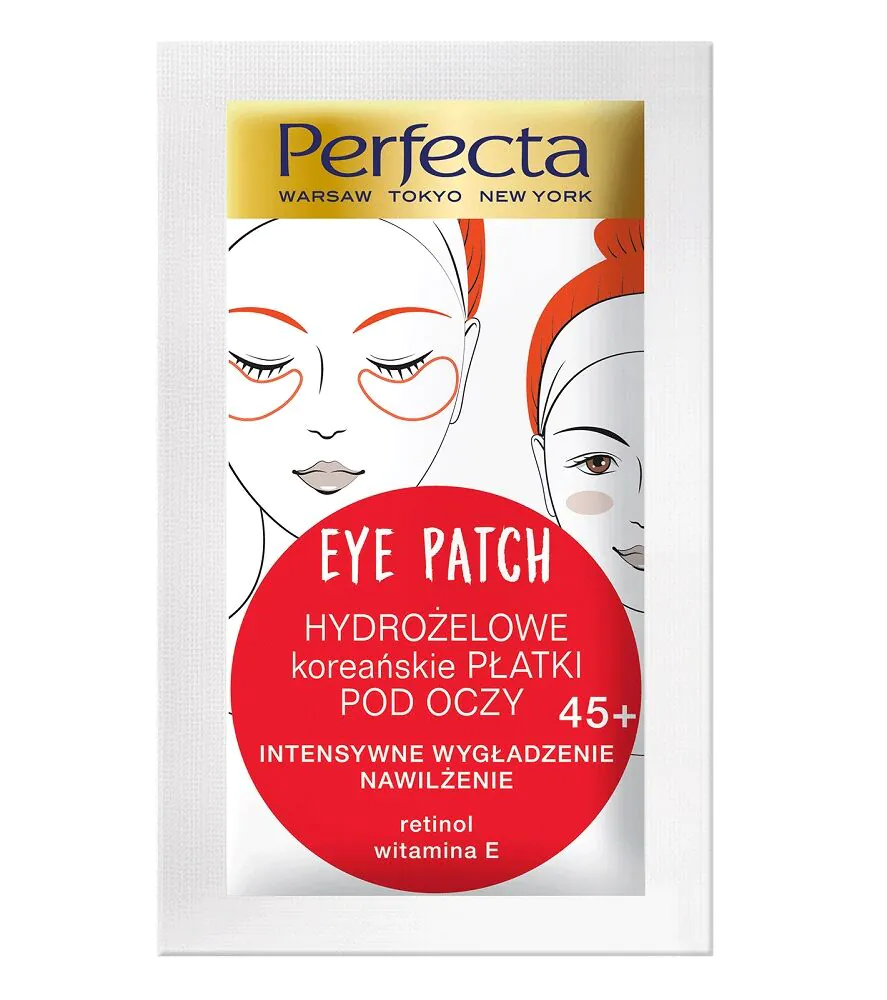 Perfecta Ac 45+ Hydrożelowe Płatki Kolagen. P/Oczy
