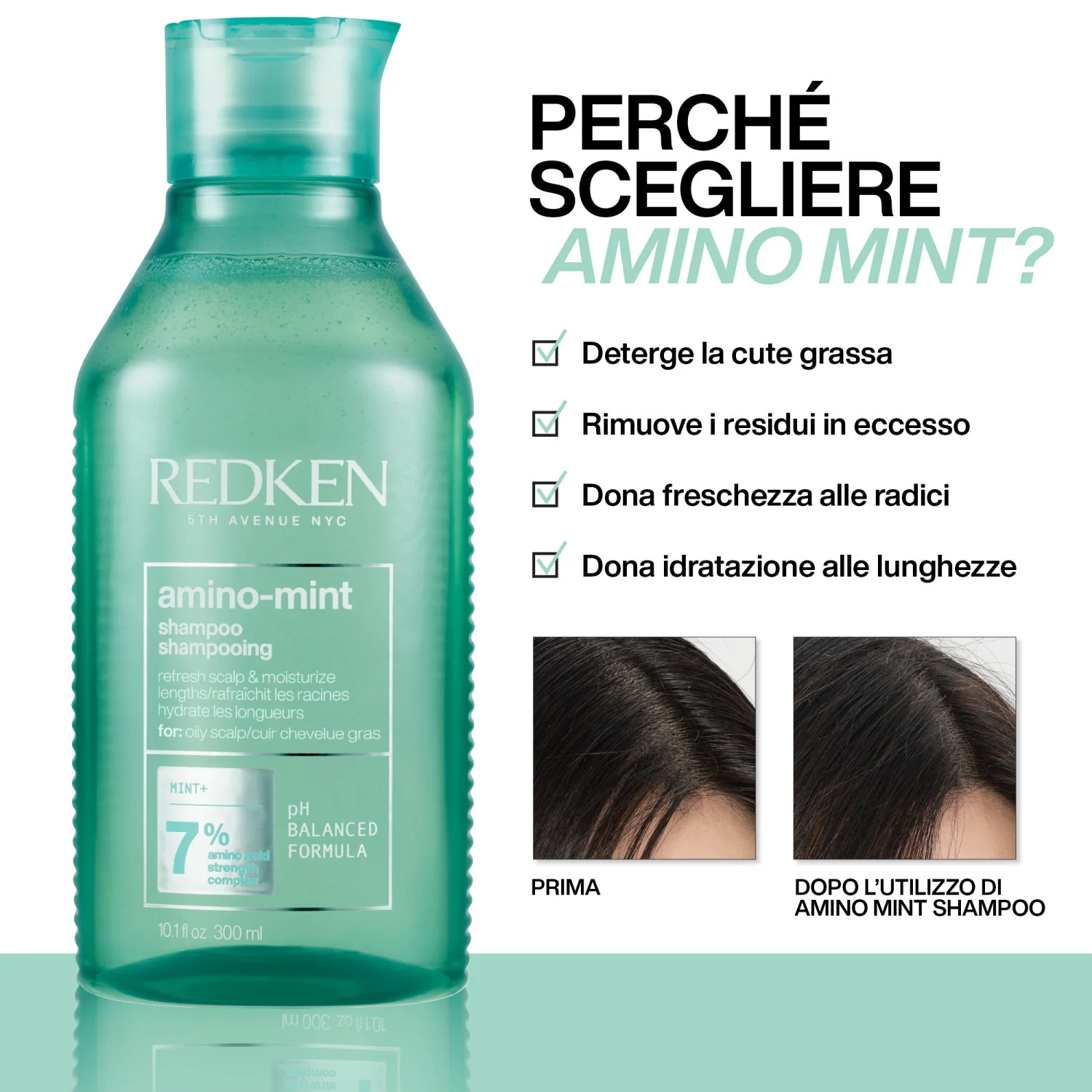 Amino-Mint Shampoo - Shampoo Purificante