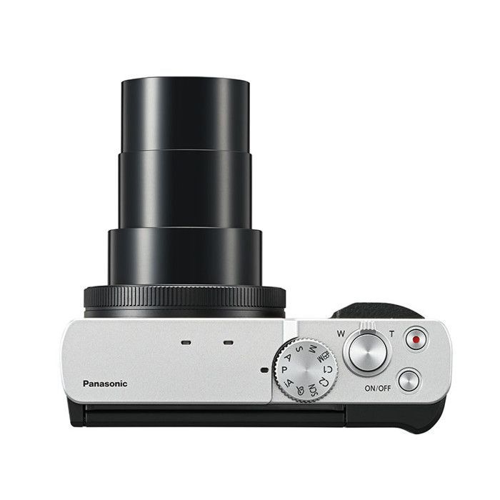 Kompakti kamera Panasonicin kompakti kamera apn lumix tz99 hopea
