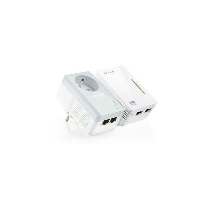 TP-LINK WPA4225KIT - Bridge - HomePlug AV (HPAV) - 802.11b/g/n - Connessione a parete