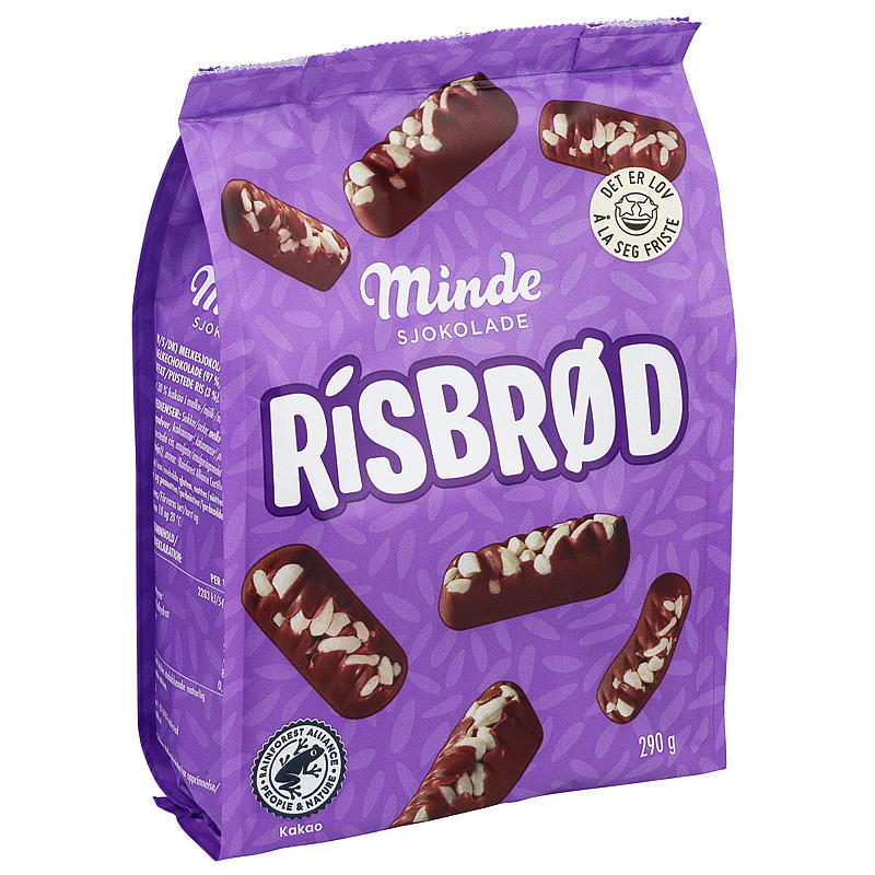 Minde Minde Pane di riso busta da 290 g