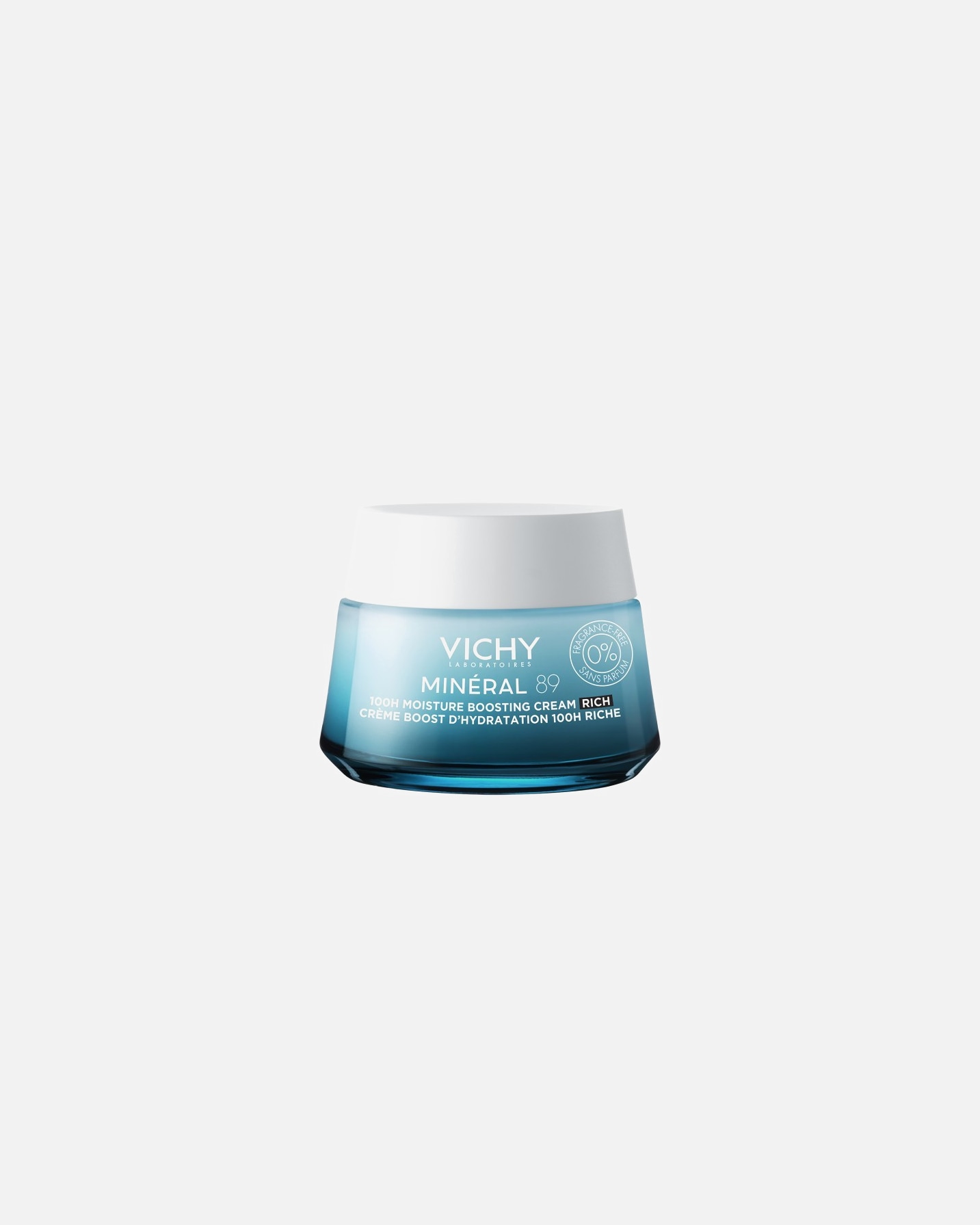 Vichy Mineral 89 100H Hydraterende Crème Rijke Gezichtscrème - 50 ml