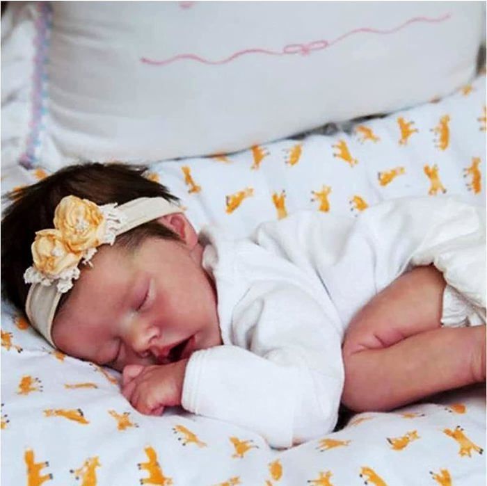 Reborn Doll - Reborn Baby - 18 Inches - Silicone Vinyl - Soft Body - Birthday Gift