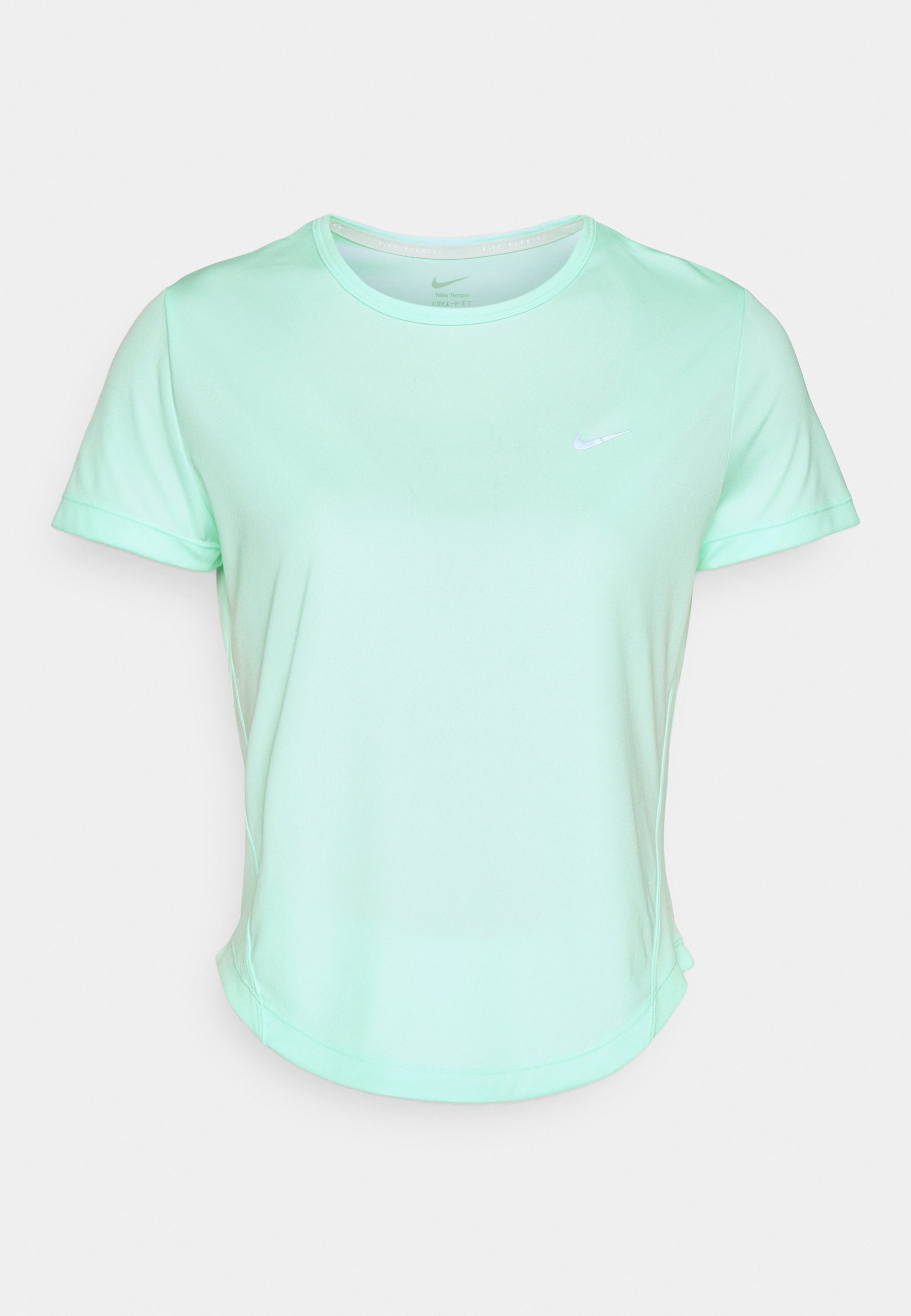 Nike Performance TEMPO TOP - Sport T-shirt - mintgroen/reflecterend zilverkleurig