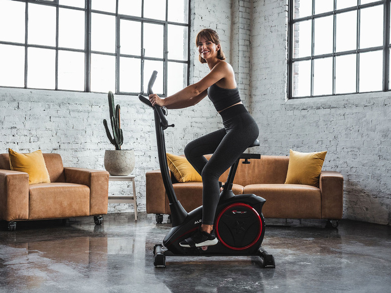 Christopeit Sport Ergometri AL 2000 Pro (langattoman sykemittarin vastaanotin sisältyy tietokoneeseen)