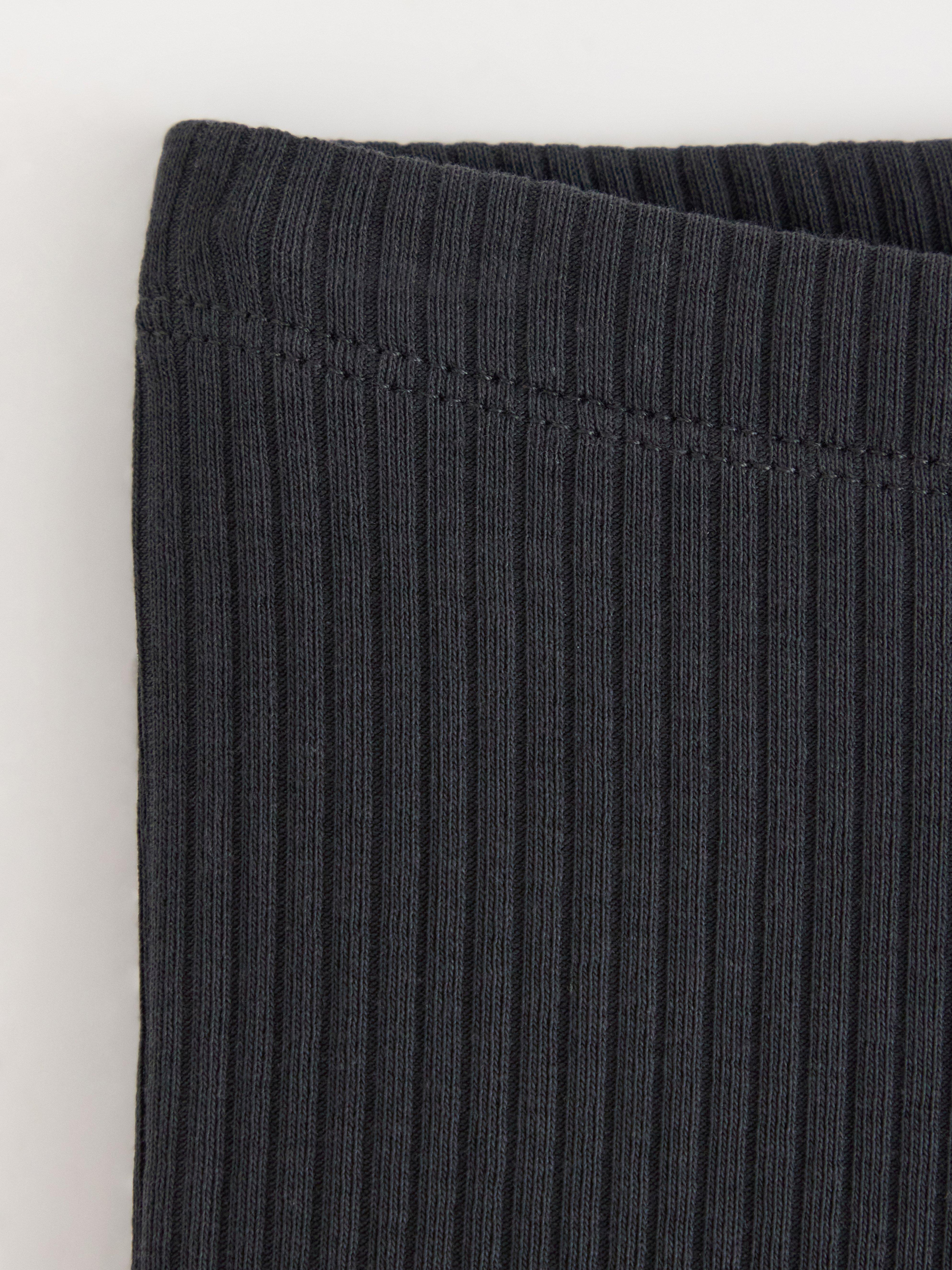Leggings caneladas Offblack