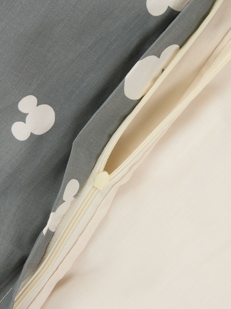 MICKEY MOUSE gultasveļas komplekts 140x200 pelēks