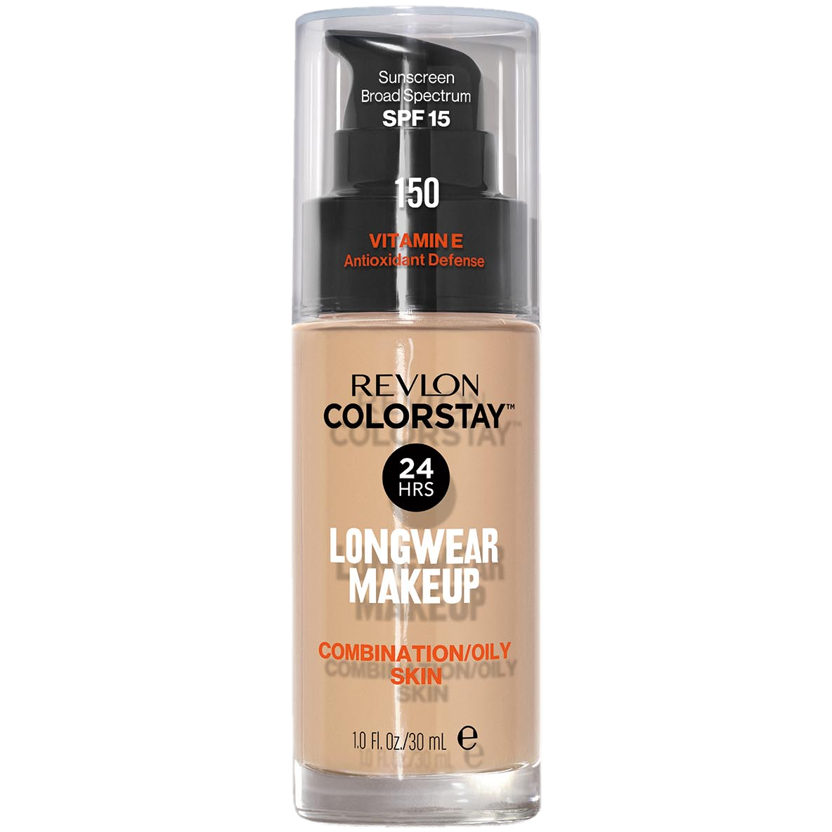 Revlon Buff 150 30ml Colorstay tonālais krēms ar pumpīti taukainai un kombinētai ādai.