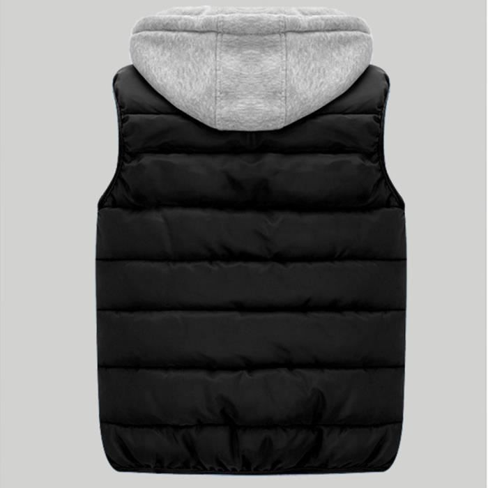 Jaqueta puffer feminina com capuz e acolchoada, tamanho grande, modelo XHA451, vermelha.