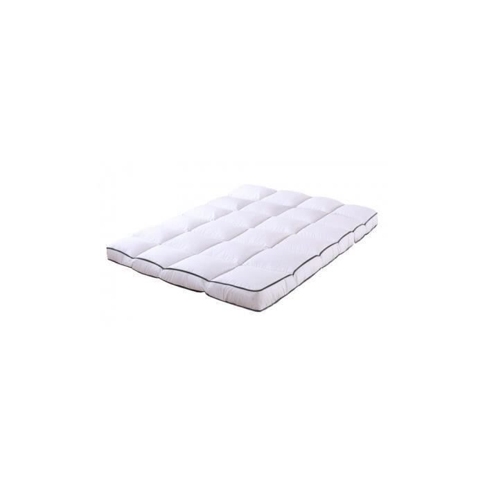 Cubrecolchón acogedor de 140x190cm | 8 cm | 100% plumas | Suave y mullido
